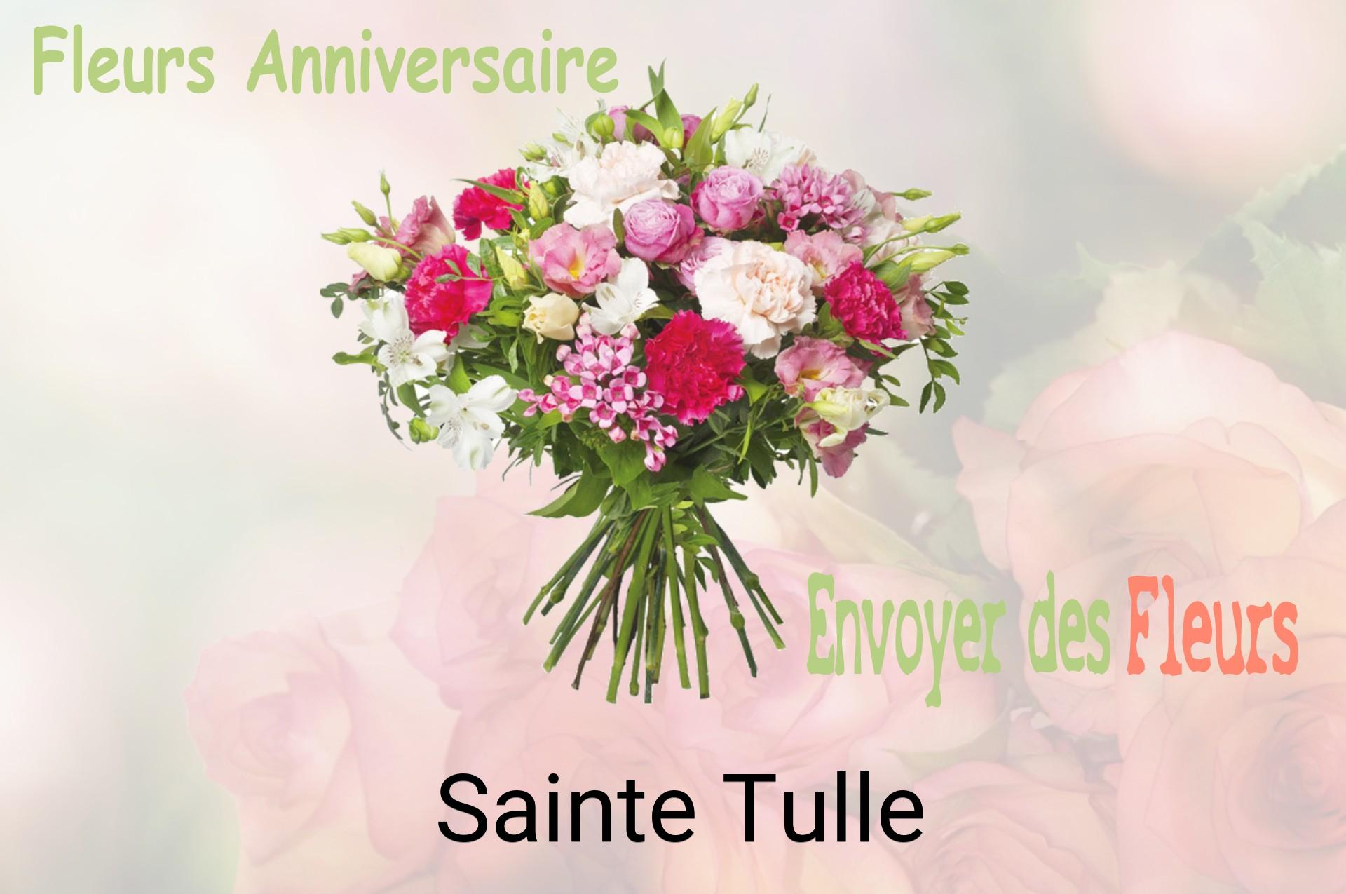 Bouquet de fleurs d’anniversaire livré à Sainte-Tulle